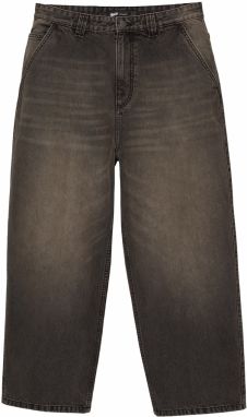 Pull&Bear Džínsy  čierny denim