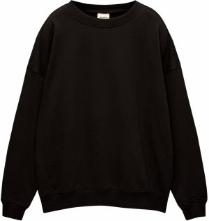 Pull&Bear Mikina  čierna