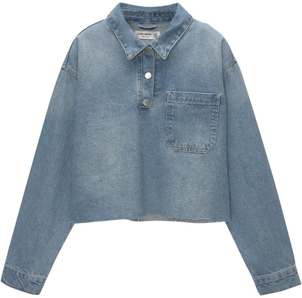 Pull&Bear Blúzka  modrá