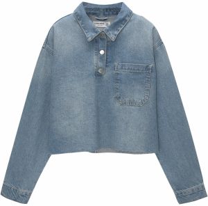 Pull&Bear Blúzka  modrá