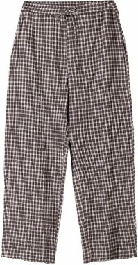 Bershka Nohavice  námornícka modrá / tmavohnedá / biela
