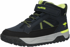 KangaROOS Tenisky 'Garp EV'  tmavomodrá / limetová / čierna