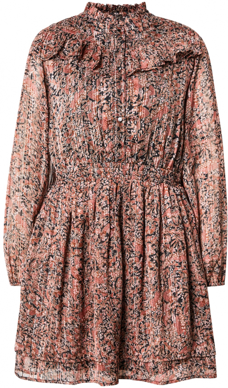 Molly BRACKEN Košeľové šaty  krvavo červená / hrdzavo červená / čierna