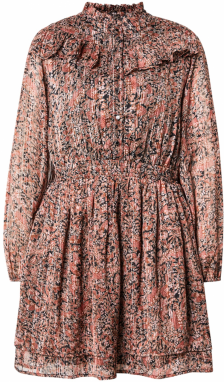 Molly BRACKEN Košeľové šaty  krvavo červená / hrdzavo červená / čierna