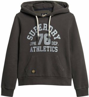 Superdry Mikina  modrosivá / čierna