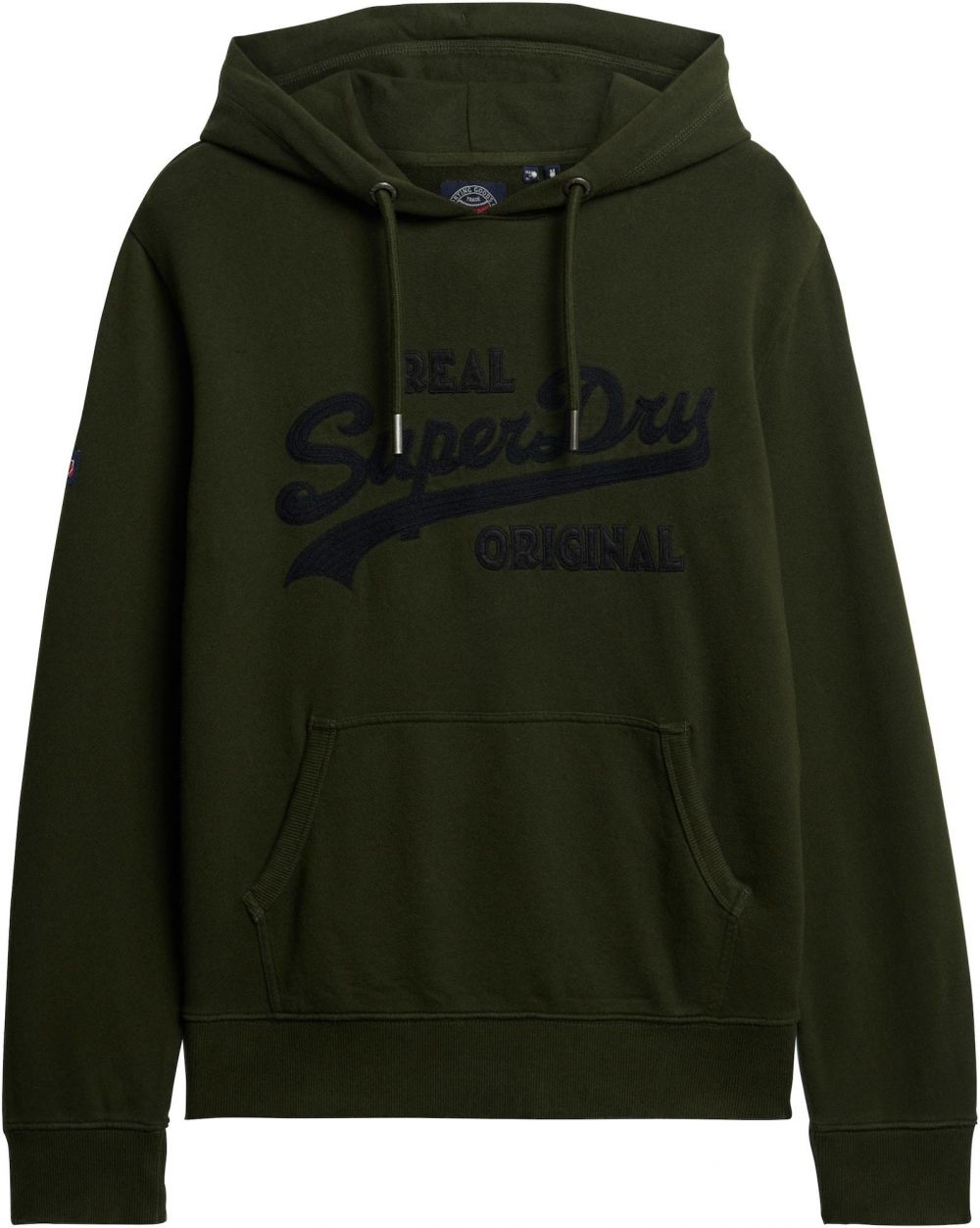 Superdry Mikina  jedľová / čierna