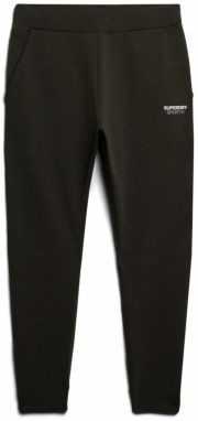 Superdry Športové nohavice  tmavozelená
