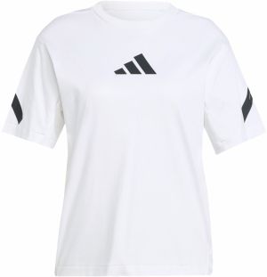 ADIDAS SPORTSWEAR Funkčné tričko 'Z.N.E.'  čierna / biela