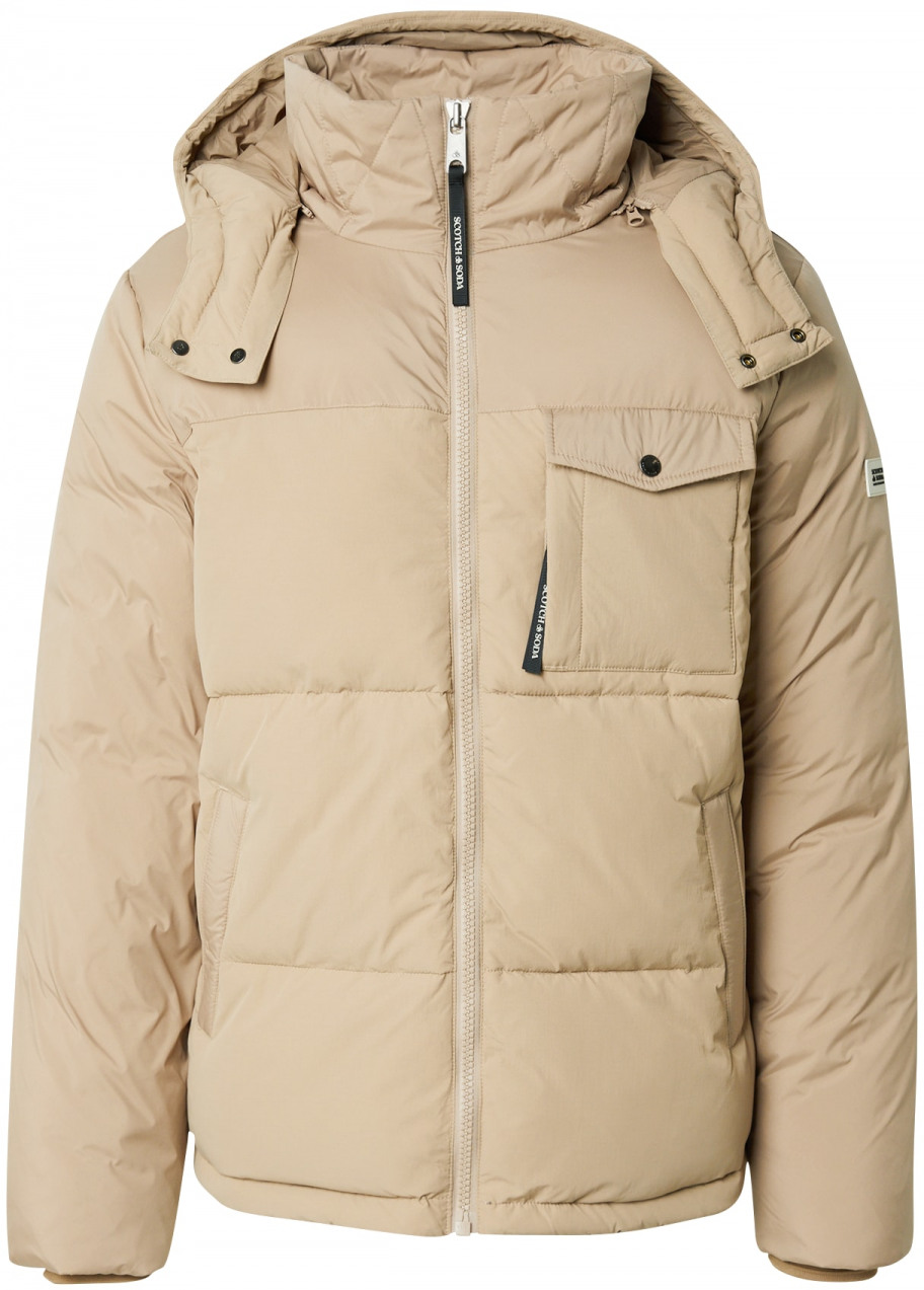 SCOTCH & SODA Zimná bunda  kapučíno