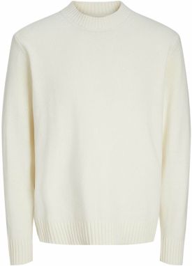 JACK & JONES Sveter 'JORFREDERIKSBERG'  slonová kosť