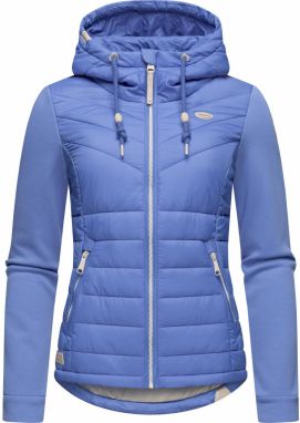 Ragwear Prechodná bunda 'Lucinda'  modrá / svetlosivá