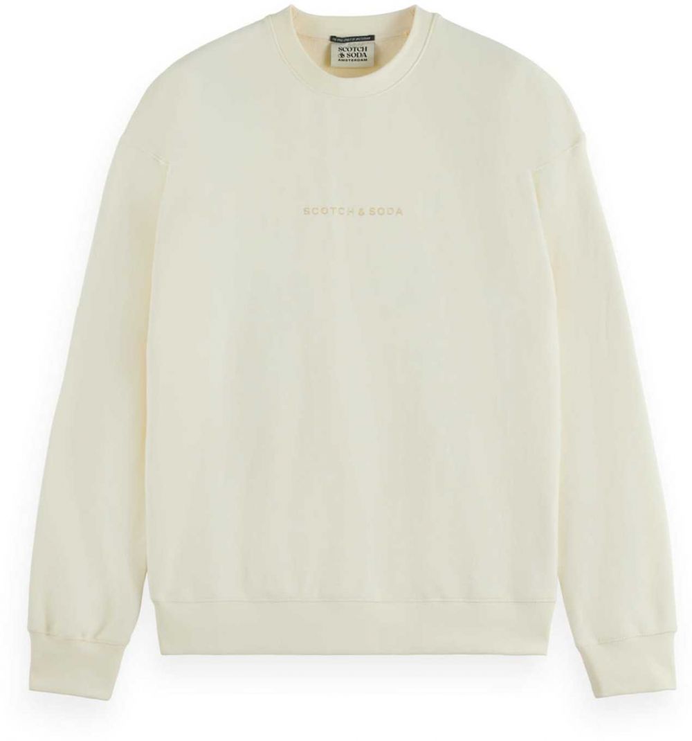 SCOTCH & SODA Mikina  prírodná biela