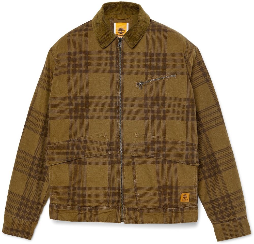 TIMBERLAND Prechodná bunda  karamelová / tmavohnedá