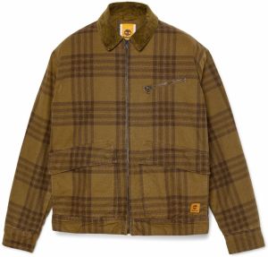 TIMBERLAND Prechodná bunda  karamelová / tmavohnedá