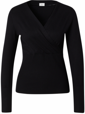 s.Oliver BLACK LABEL Sveter  čierna
