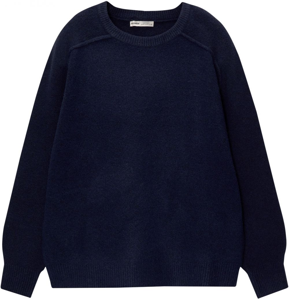 Pull&Bear Sveter  námornícka modrá