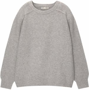 Pull&Bear Sveter  sivá melírovaná