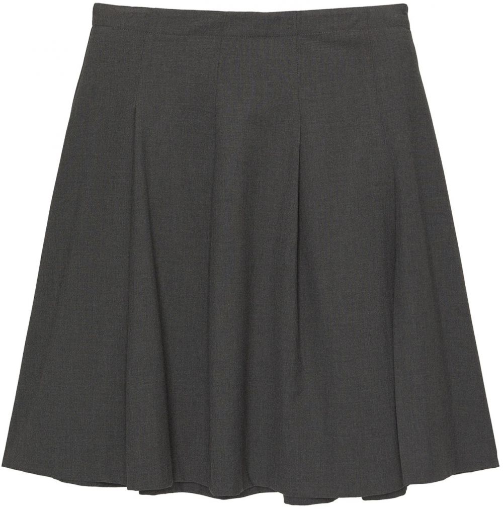 Pull&Bear Sukňa  tmavosivá