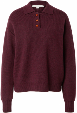 REMAIN Sveter  burgundská