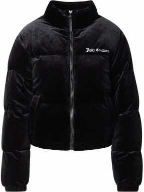 Juicy Couture Prechodná bunda 'Juicy'  čierna