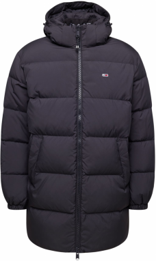 Tommy Jeans Zimná bunda 'ESSENTIAL'  čierna