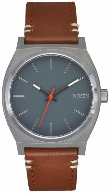 Nixon Analógové hodinky 'Time Teller'  hnedá / sivá