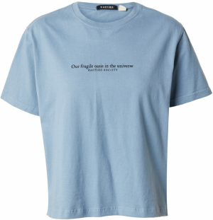 Kaotiko Tričko 'OASIS'  svetlomodrá / čierna