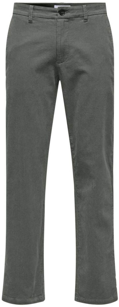 Only & Sons Chino nohavice 'ONSEDGE'  tmavosivá