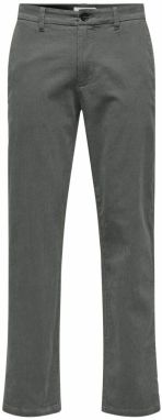 Only & Sons Chino nohavice 'ONSEDGE'  tmavosivá