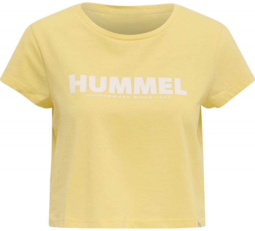 Hummel Funkčné tričko 'LEGACY'  tmavožltá / biela
