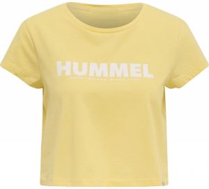Hummel Funkčné tričko 'LEGACY'  tmavožltá / biela
