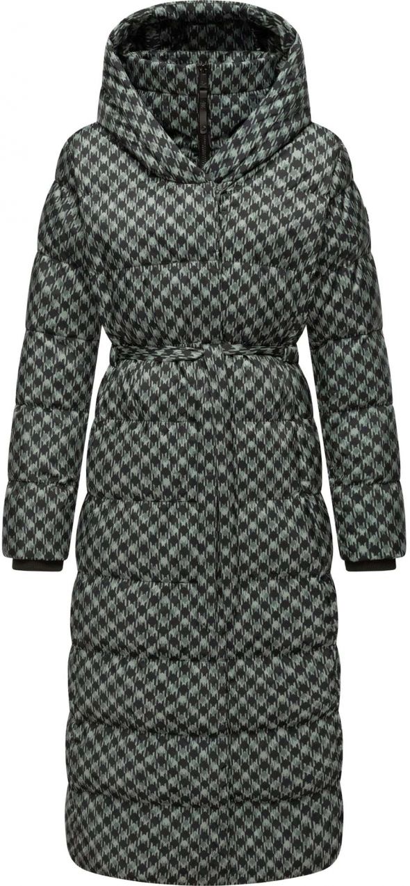 Ragwear Zimný kabát 'Niara'  zelená / kaki