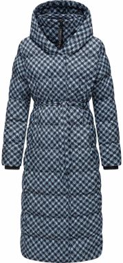 Ragwear Zimný kabát 'Niara'  modrá / biela