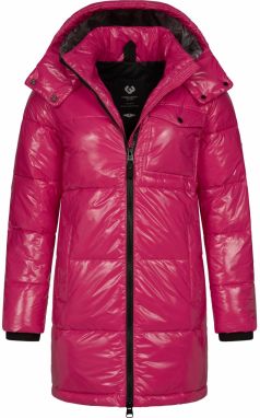Ragwear Zimný kabát 'Roobie'  tmavoružová