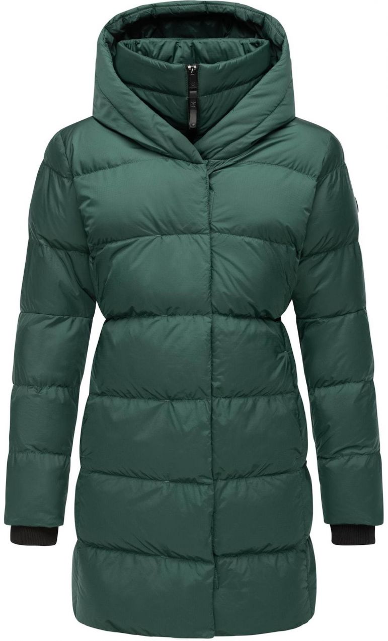 Ragwear Zimný kabát 'Niara'  smaragdová