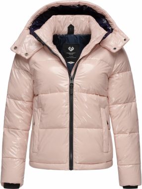 Ragwear Zimná bunda 'Roobie'  rosé / čierna