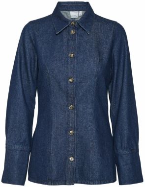 Vero Moda Tall Blúzka 'VMTINLEY'  tmavomodrá
