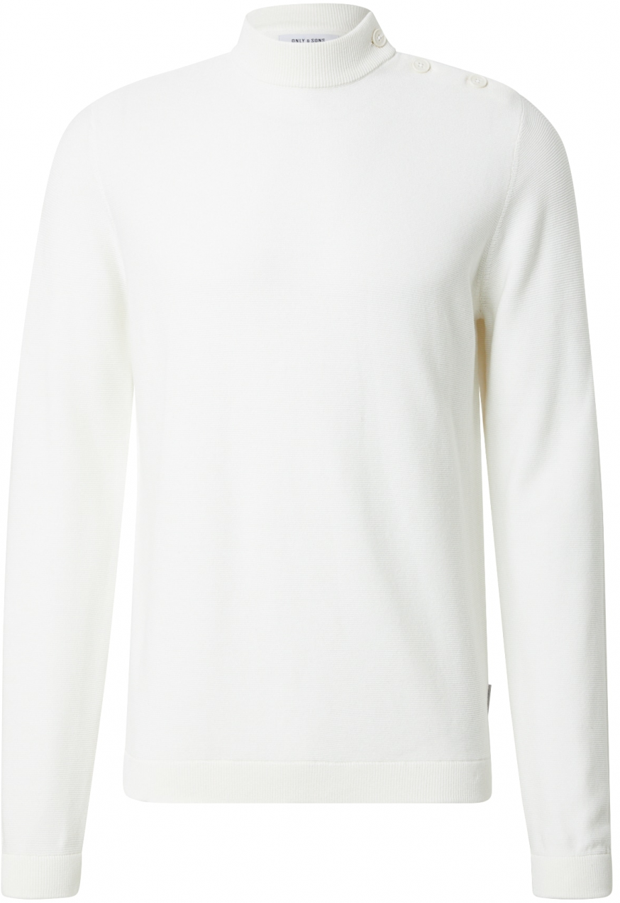 Only & Sons Sveter 'ONSWALDER'  biela