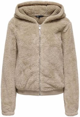 ONLY Flisová bunda 'Newanna'  tmavobéžová