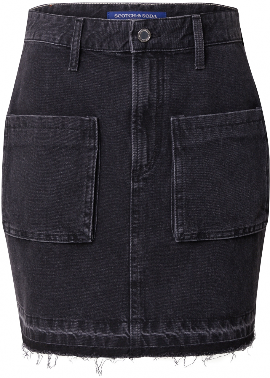 SCOTCH & SODA Sukňa  čierny denim