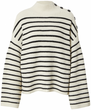 EDITED Sveter 'Imilia'  čierna / biela