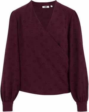WE Fashion Blúzka  tmavofialová