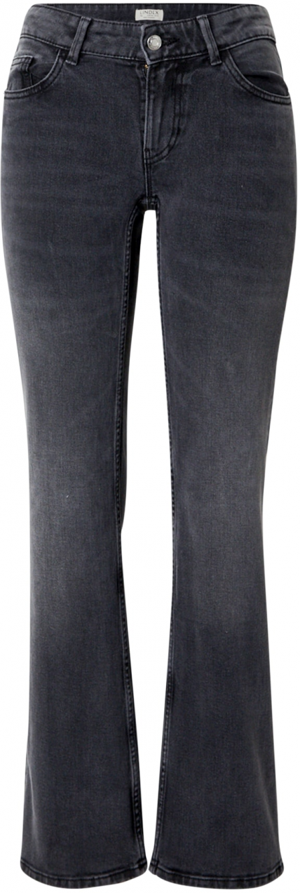 Lindex Džínsy 'Fay'  sivý denim
