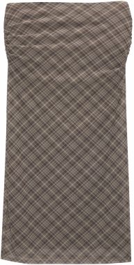 Pull&Bear Sukňa  sivá / svetlosivá / biela