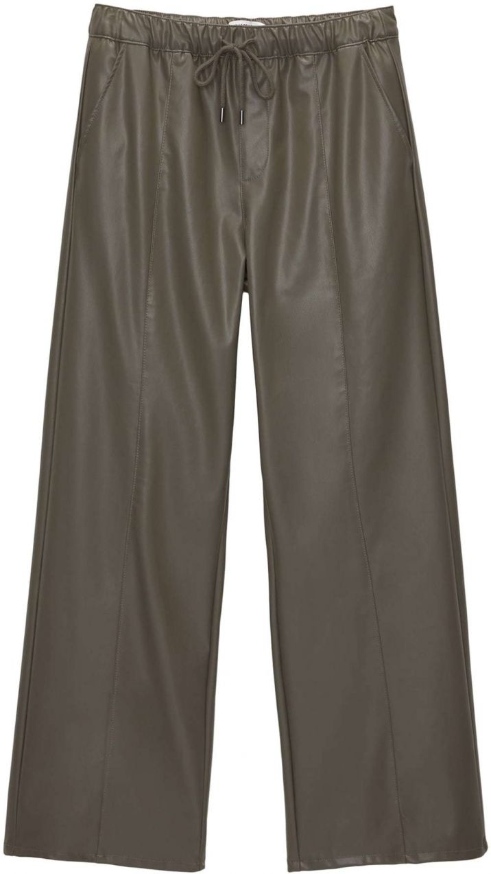 Pull&Bear Nohavice  kaki