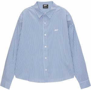 Pull&Bear Košeľa  svetlomodrá / biela