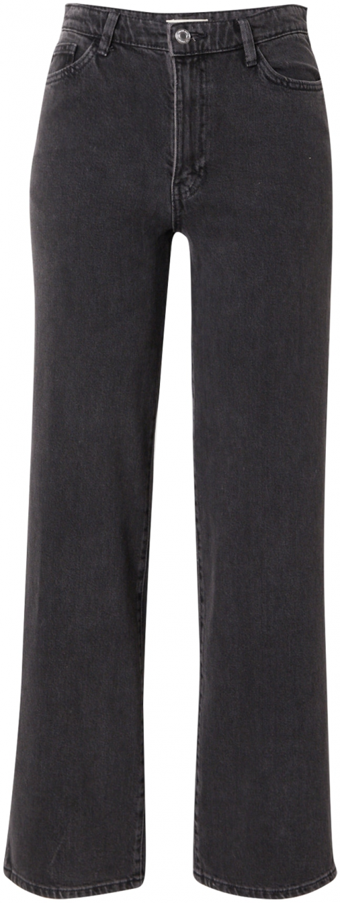 Lindex Džínsy 'Hanna'  čierny denim