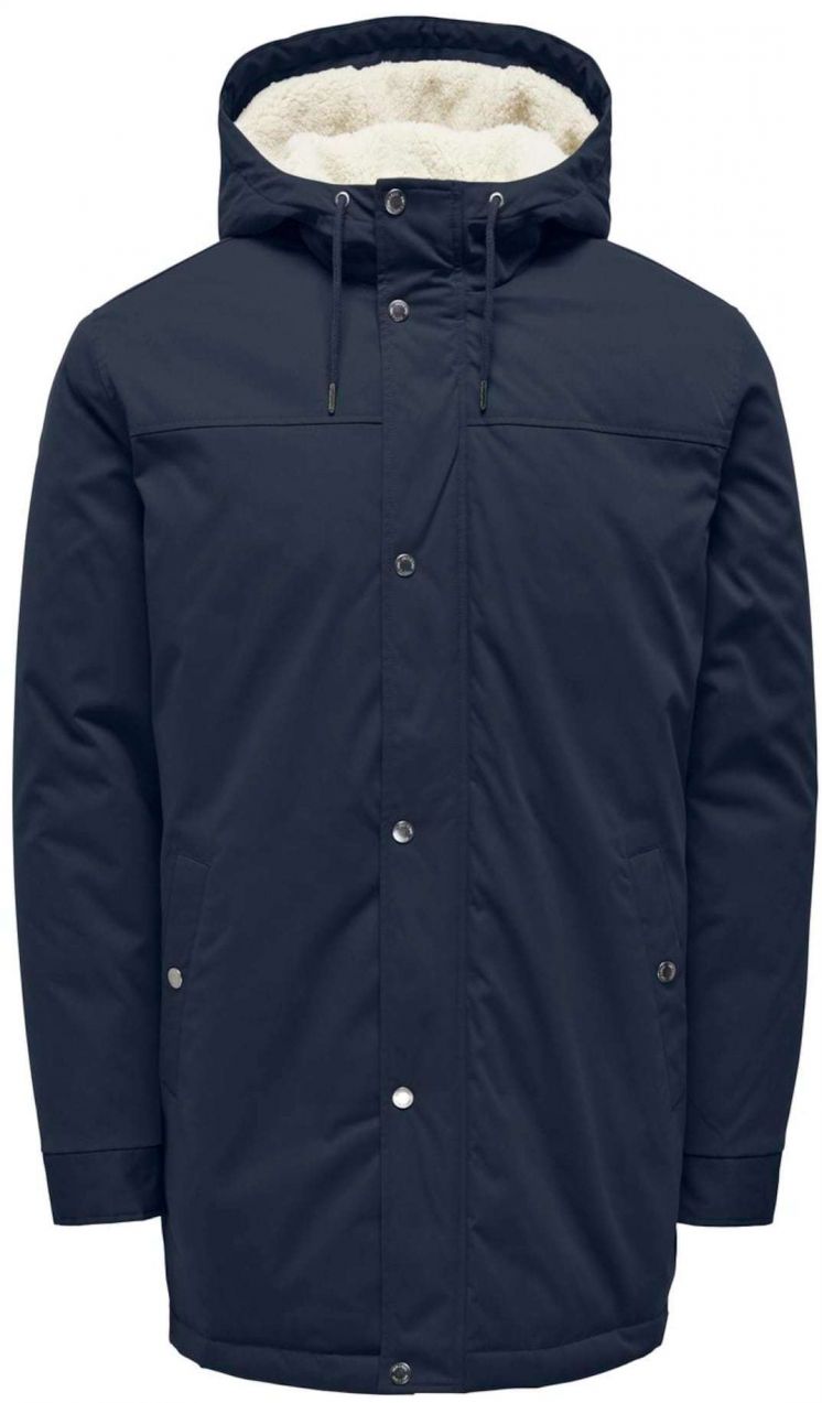 Only & Sons Zimná parka 'ONSAlexander'  námornícka modrá