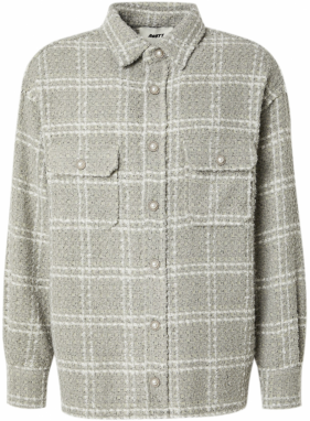 MOUTY Prechodná bunda 'DITA'  svetlozelená / biela