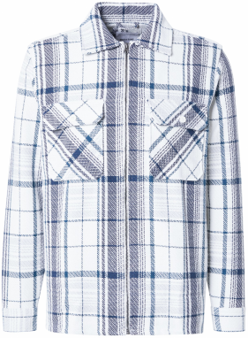 Only & Sons Prechodná bunda 'ONSPRESTON'  modrá / biela ako vlna